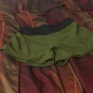 These are green swim shorts and rarely used